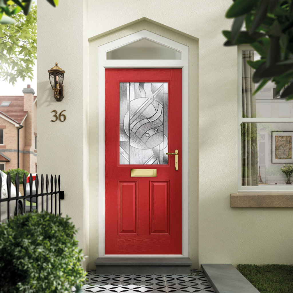 modern composite external door from KLG