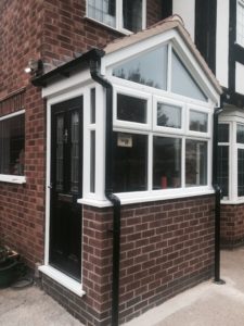 gable porch