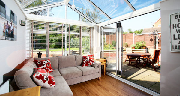 Conservatory with sofa