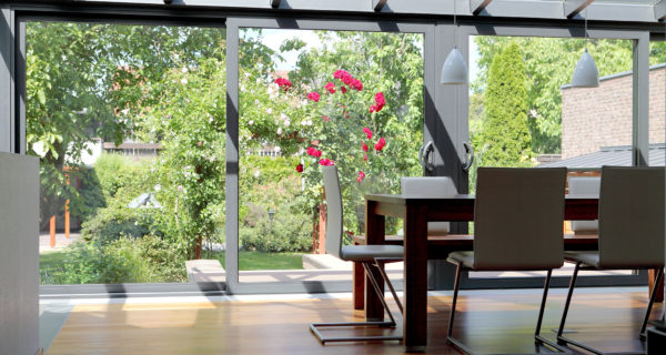 Modern Grey Conservatory
