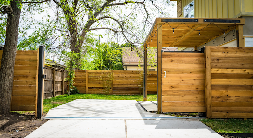 open and accessible garden space