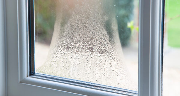 window with condensation