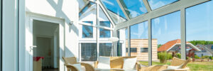 energy efficient conservatory at home