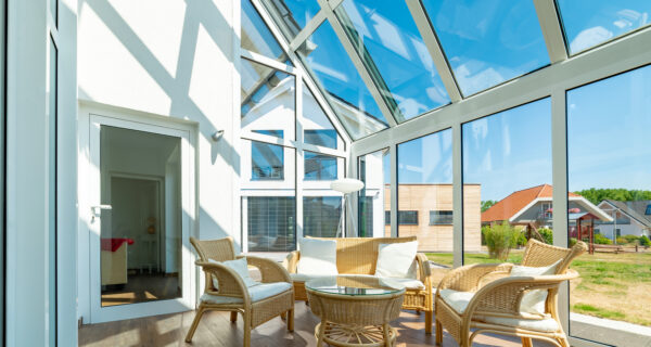 energy efficient conservatory at home