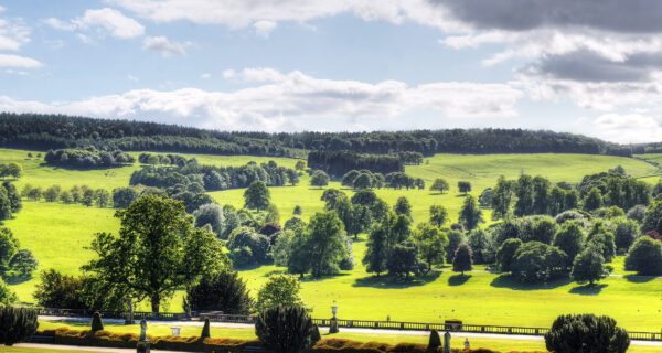 One of the East Midlands biggest attractions - the grounds of Chatsworth House.