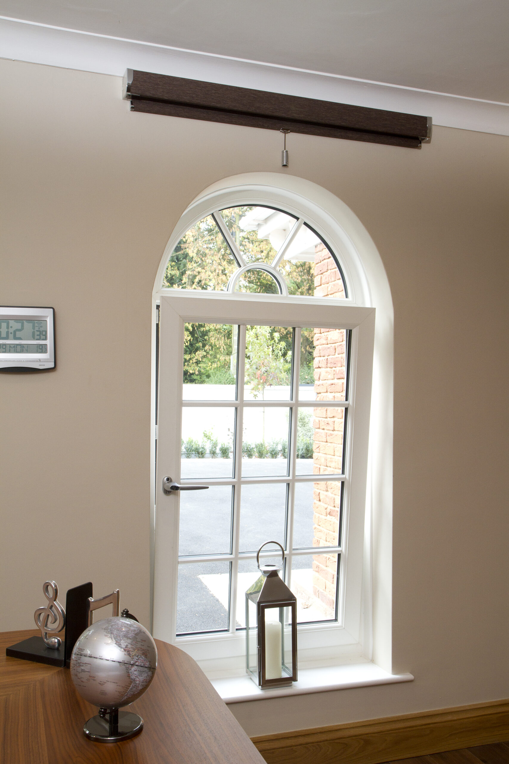 Opened tilt and turn window from the inside