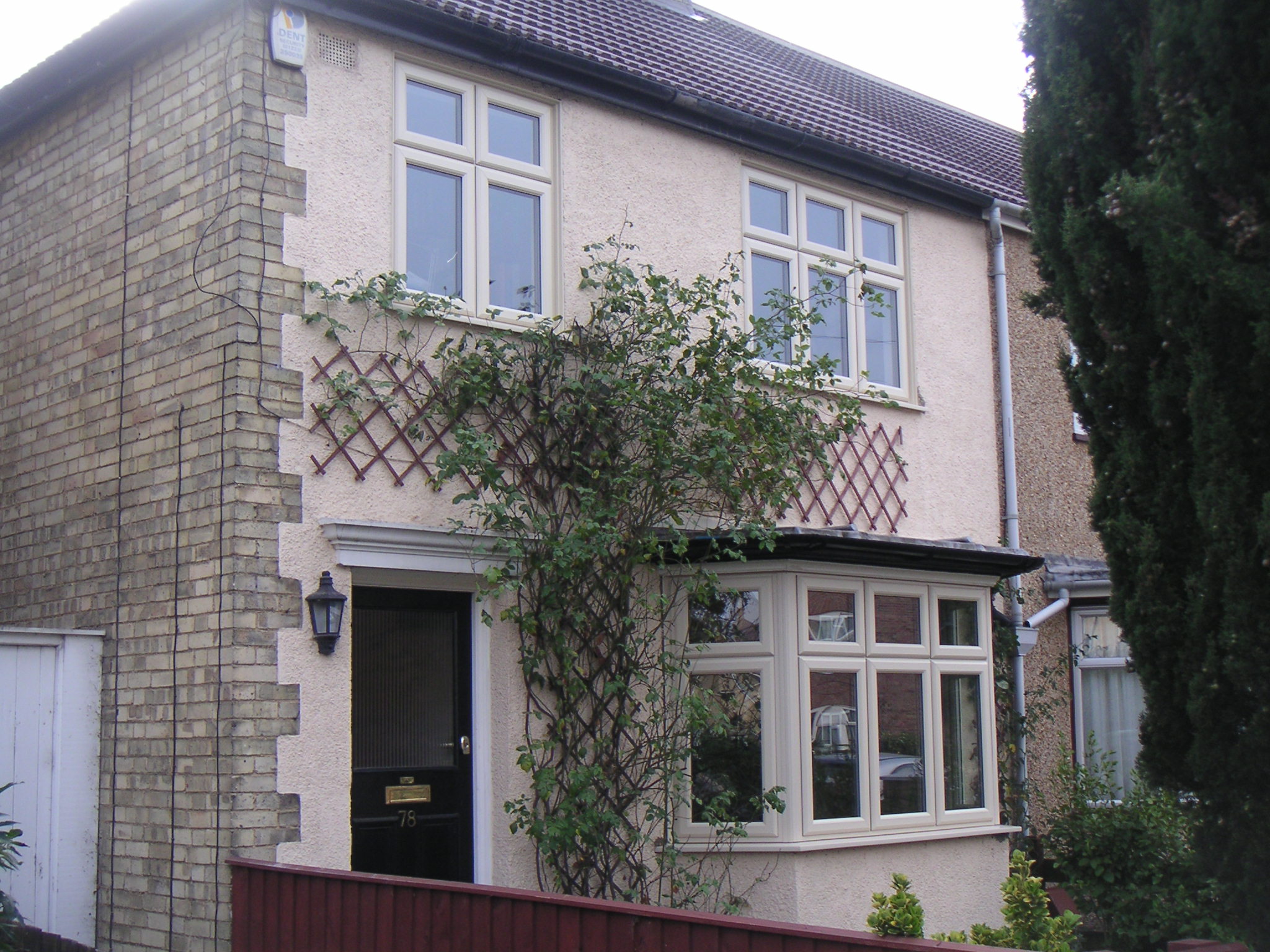Period home with modern bay windows
